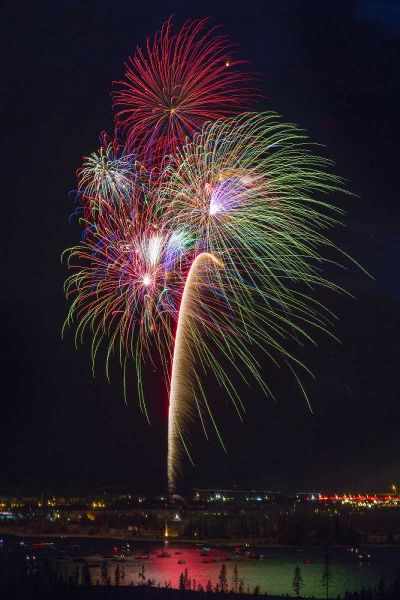 Colorado, Frisco Fireworks display on July 4th